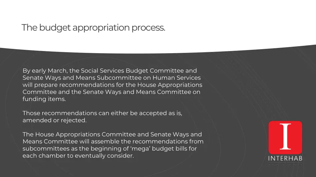 the budget appropriation process 4