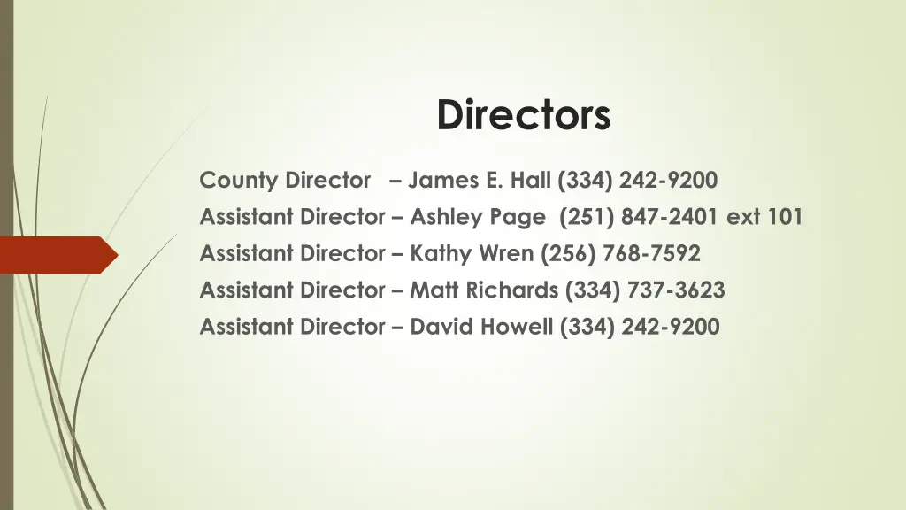 directors