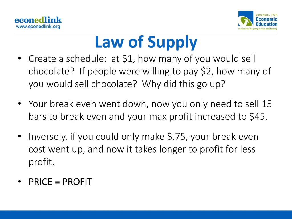 create a schedule at 1 how many of you would sell