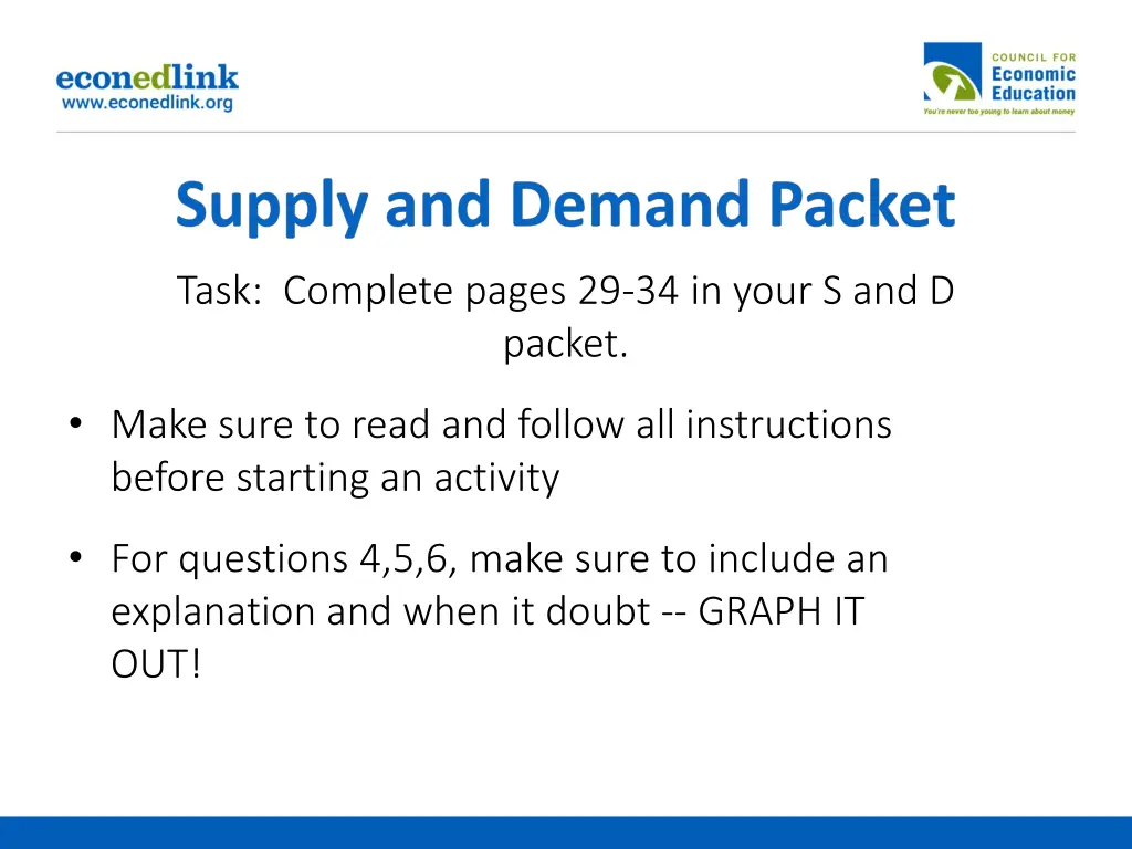 task complete pages 29 34 in your s and d packet