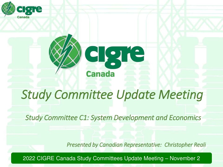 study study committee committee update meeting