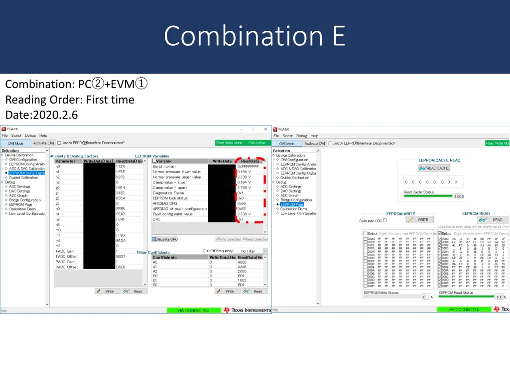 combination e