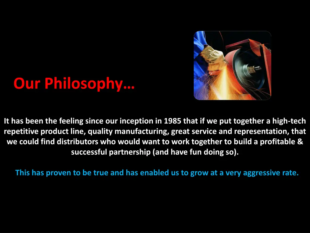 our philosophy