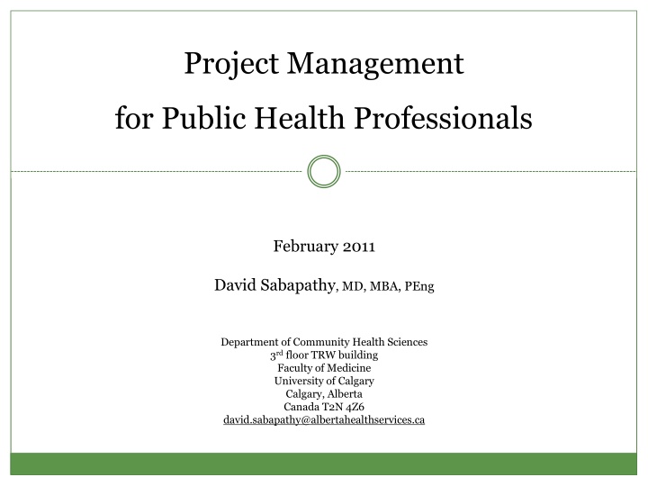 project management