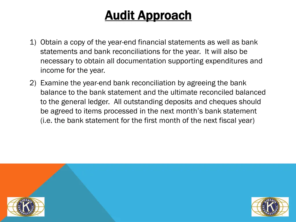 audit approach audit approach 1