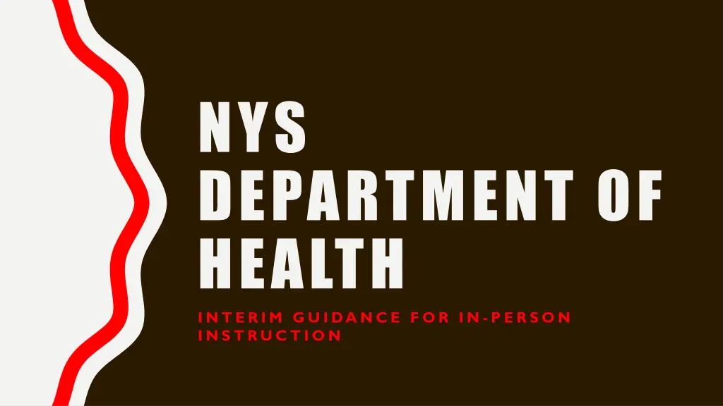 nys department of health interim guidance