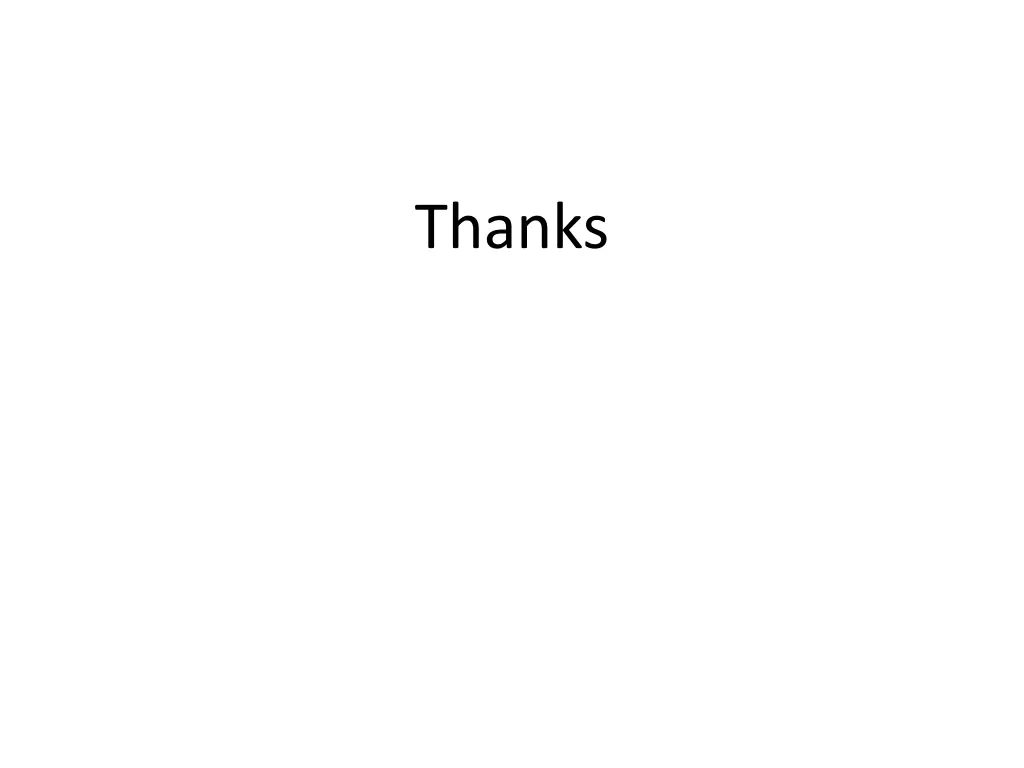 thanks