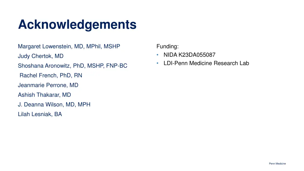 acknowledgements