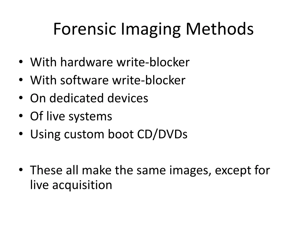 forensic imaging methods 1
