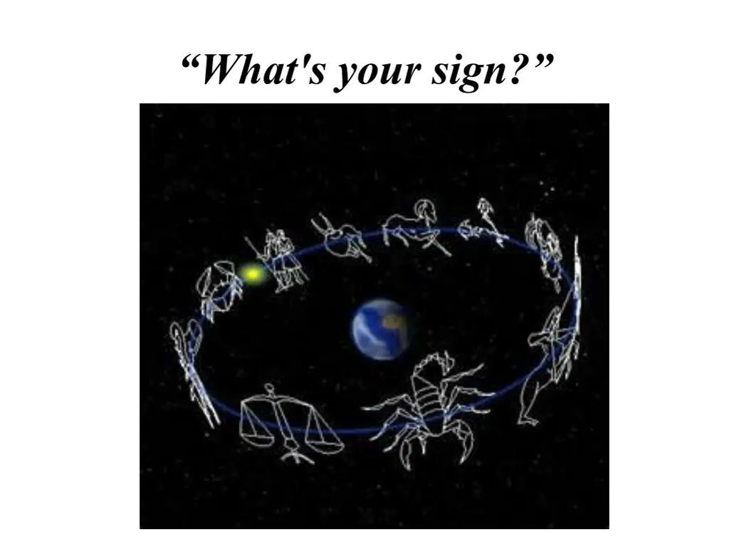 what s your sign