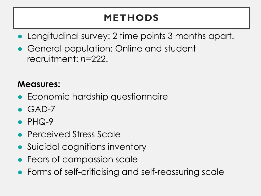 methods