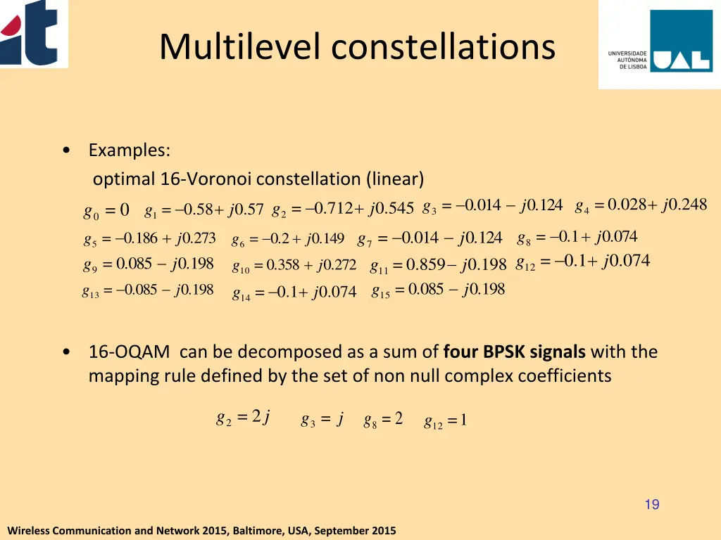 multilevel constellations 1