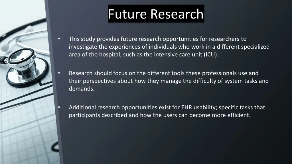 future research