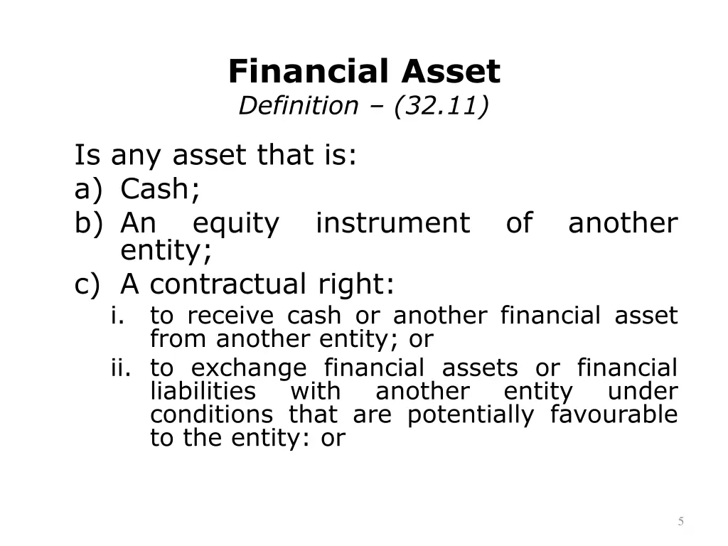 financial asset definition 32 11