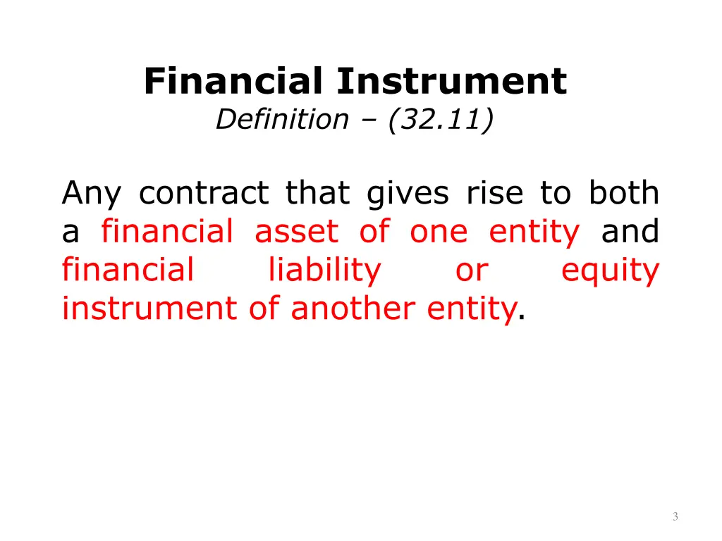 financial instrument definition 32 11
