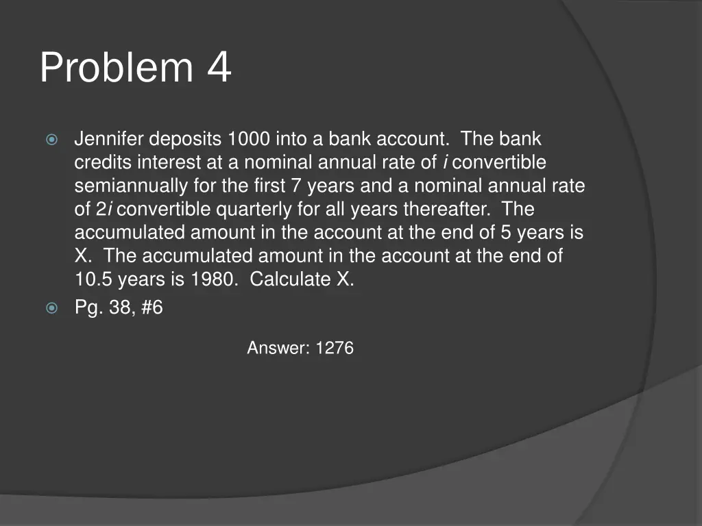 problem 4