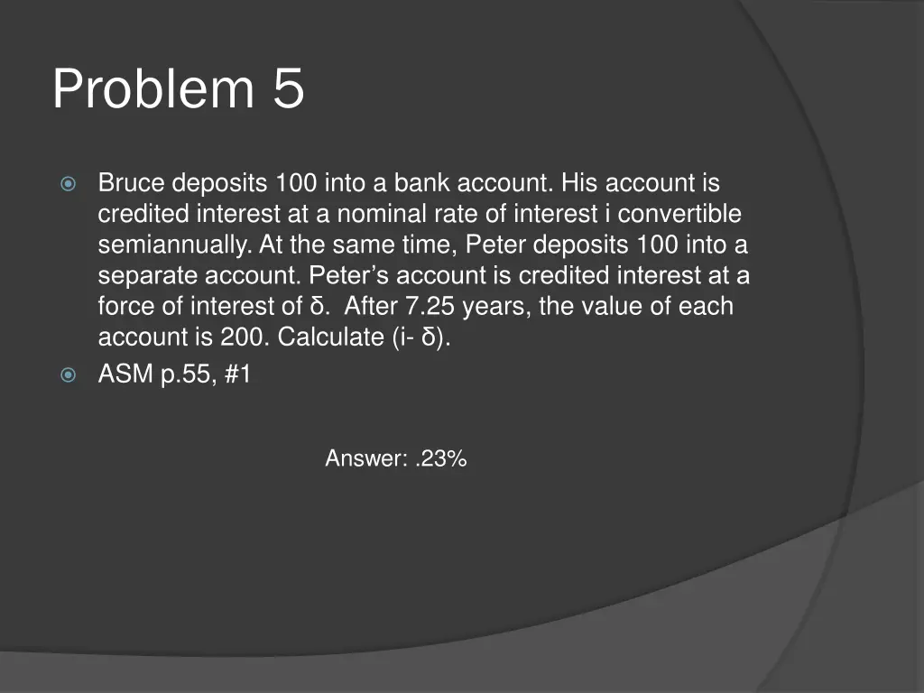 problem 5
