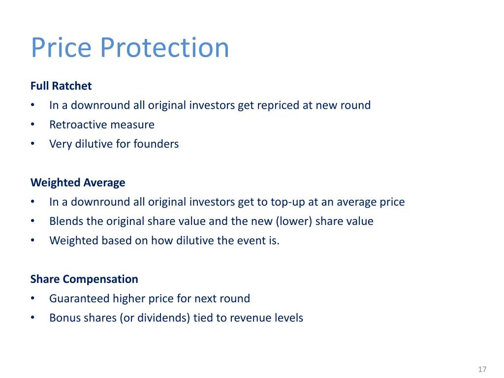 price protection