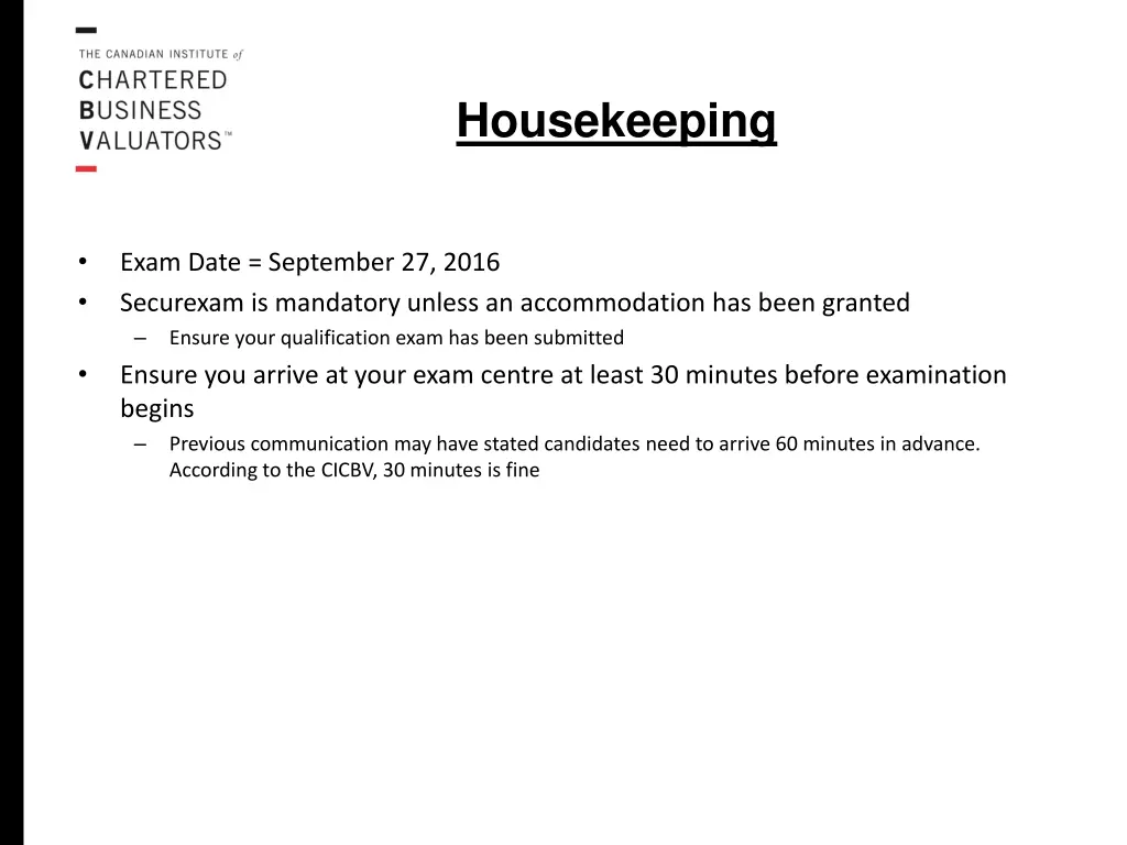 housekeeping