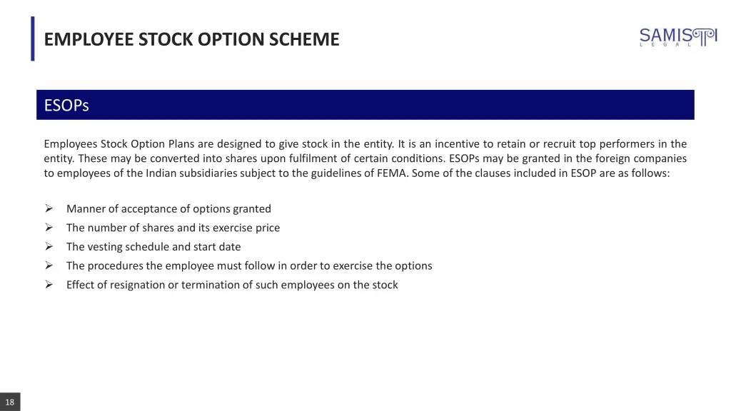 employee stock option scheme