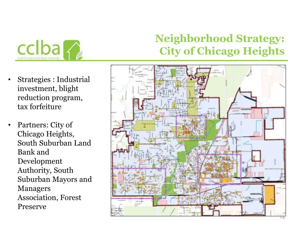 neighborhood strategy city of chicago heights