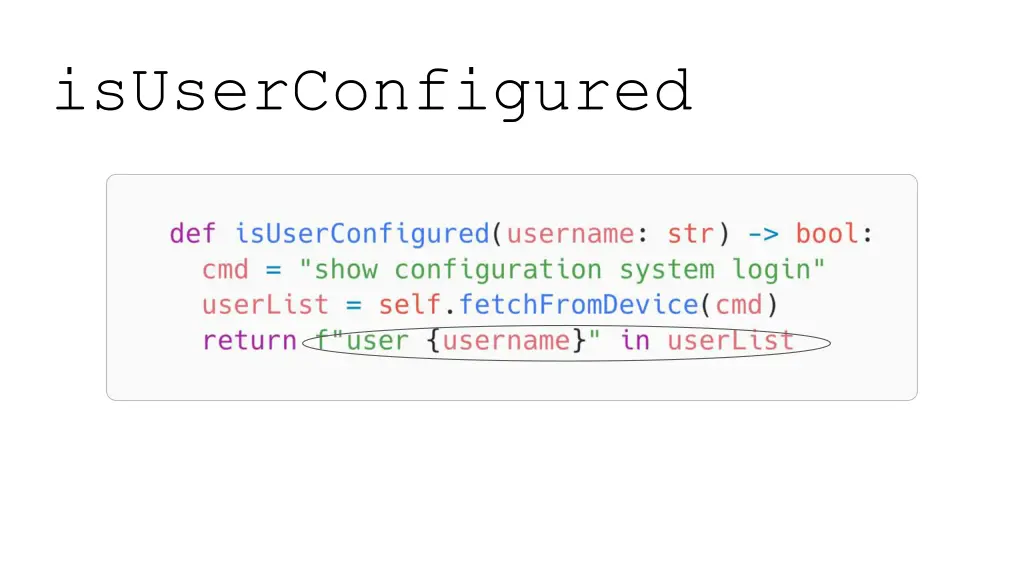 isuserconfigured