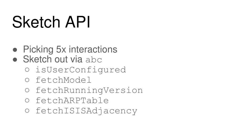 sketch api