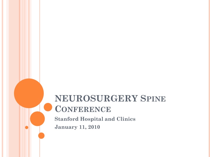 neurosurgery s pine c onference stanford hospital