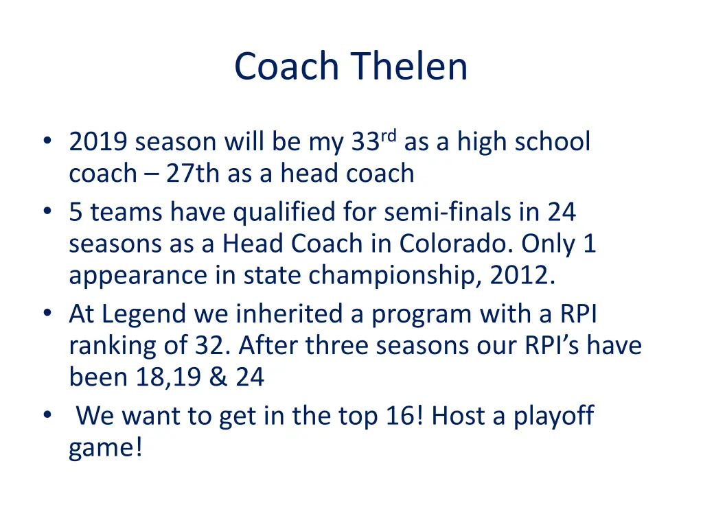 coach thelen