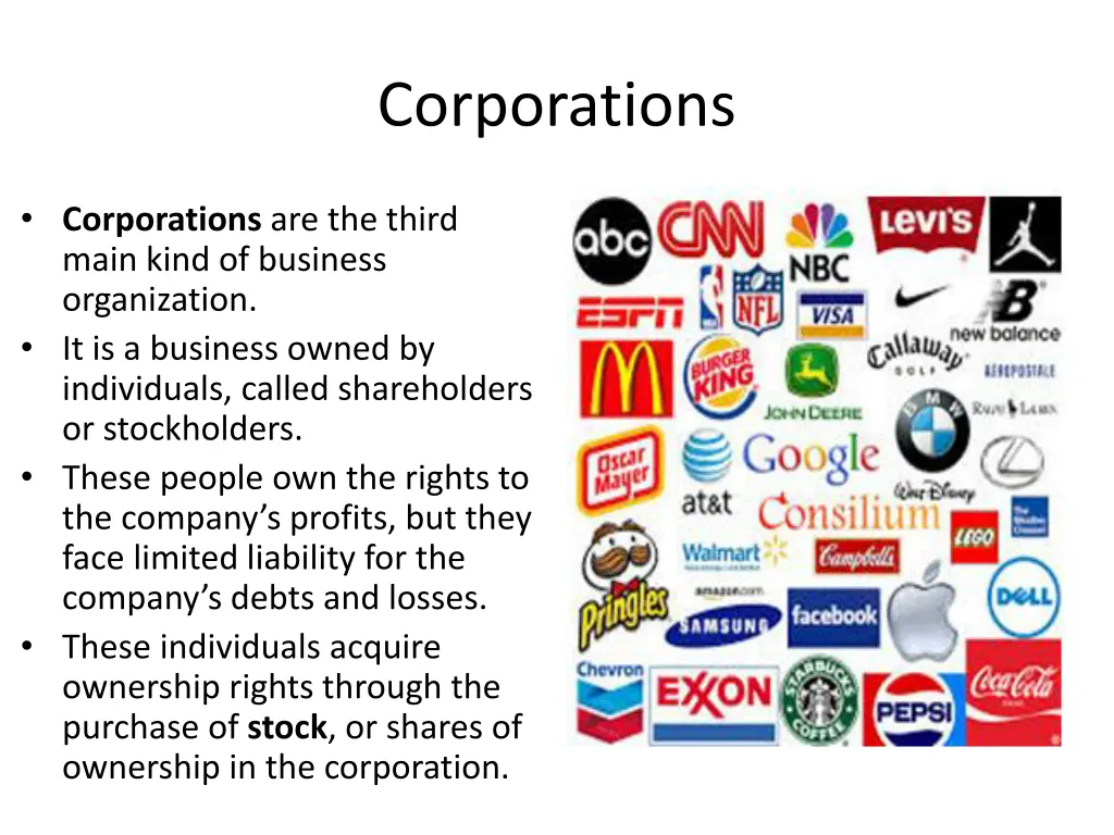 corporations