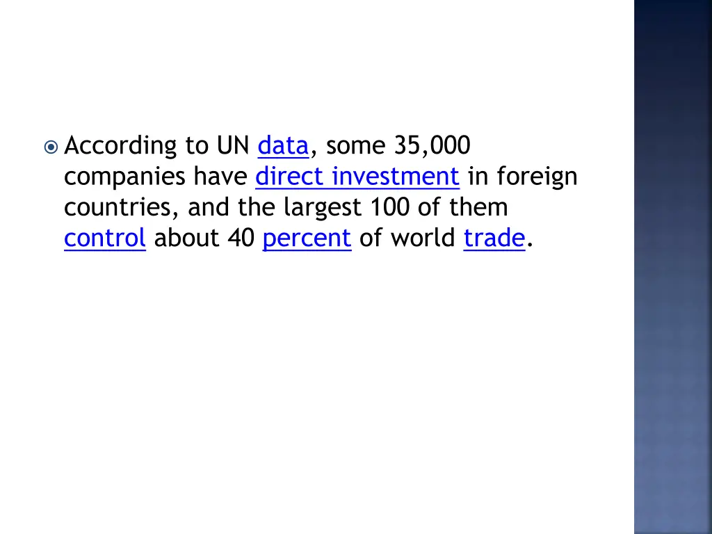according to un data some 35 000 companies have