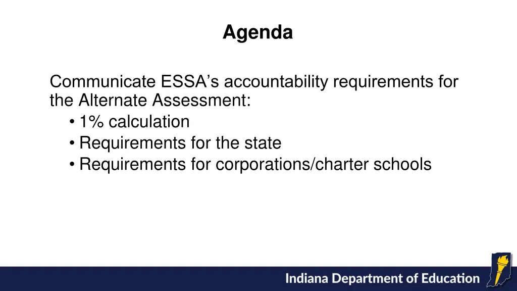 agenda
