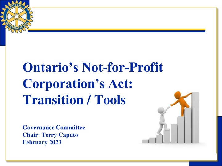 ontario s not for profit corporation