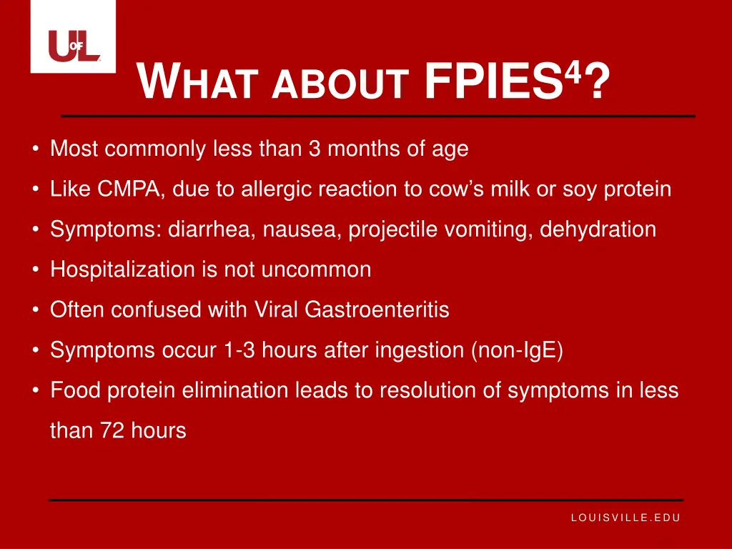w hat about fpies 4