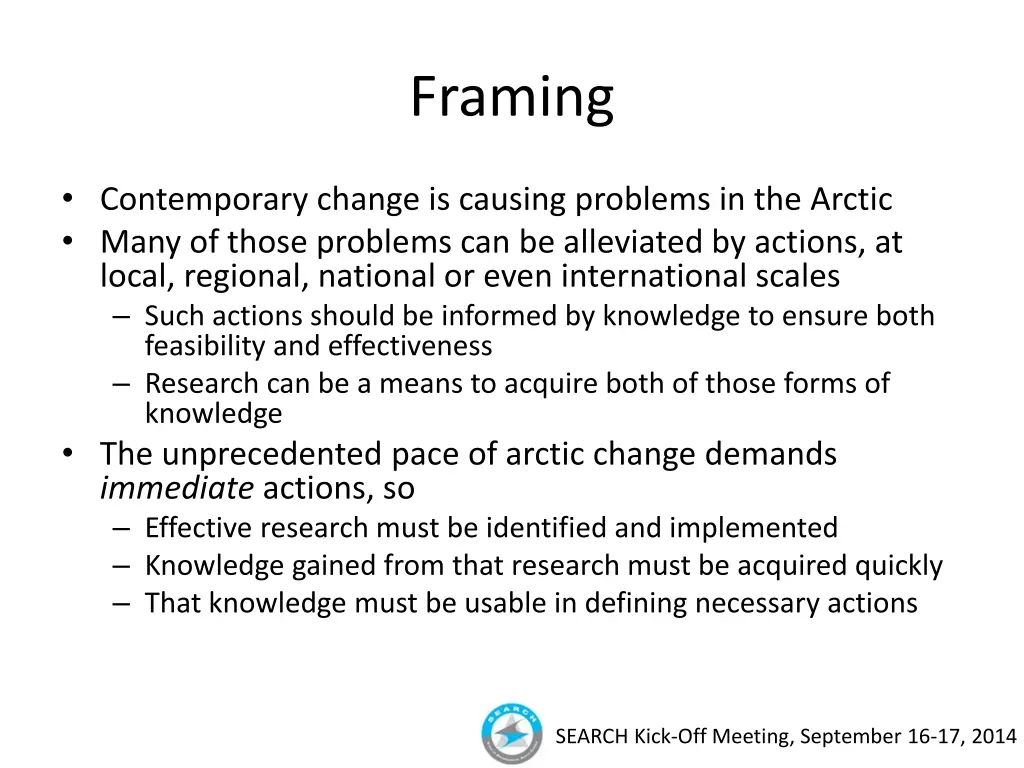 framing