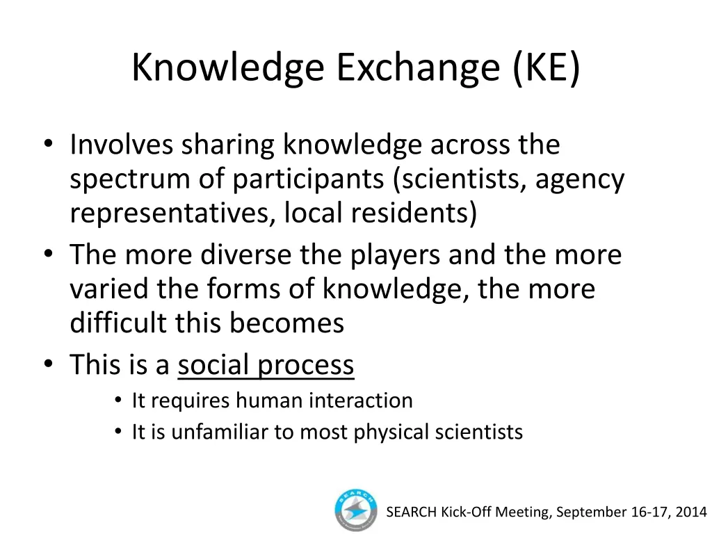 knowledge exchange ke