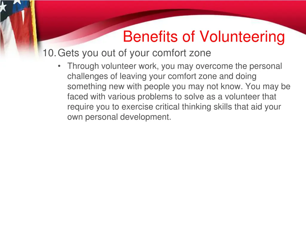 benefits of volunteering 10 gets you out of your