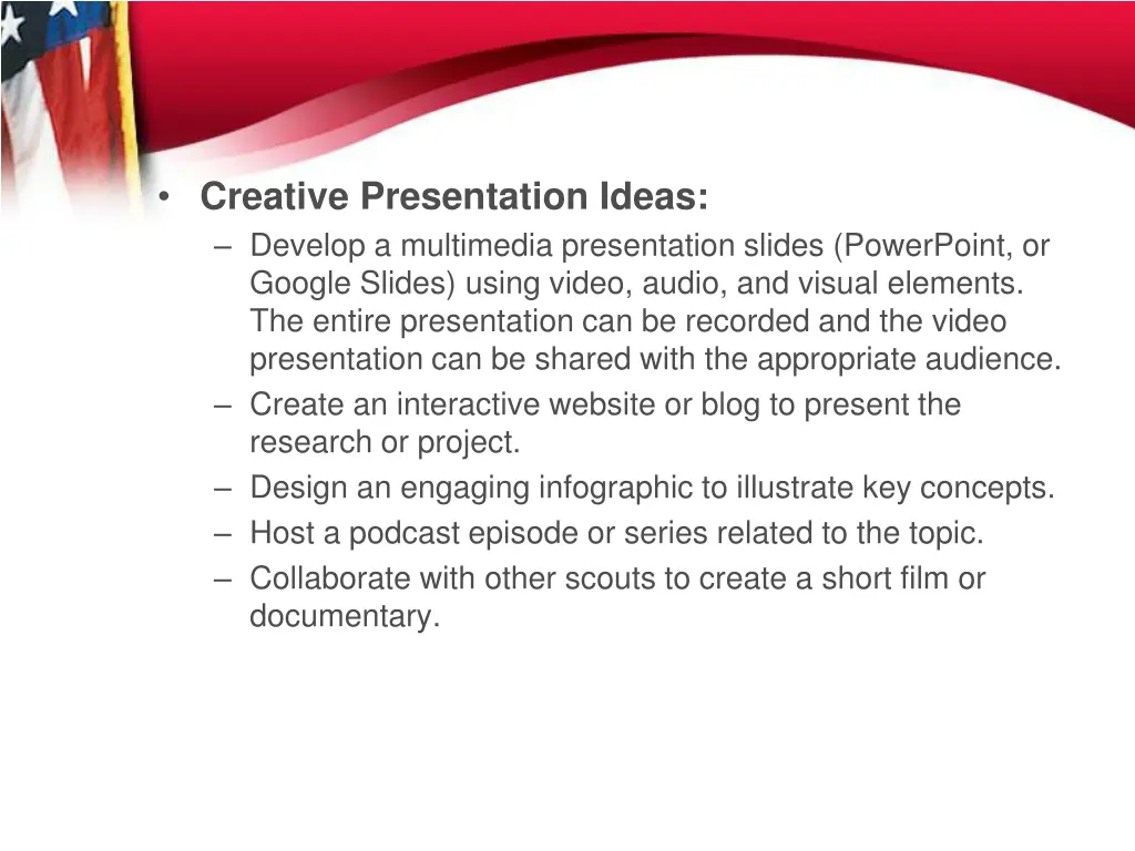 creative presentation ideas develop a multimedia