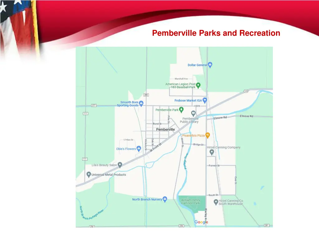 pemberville parks and recreation