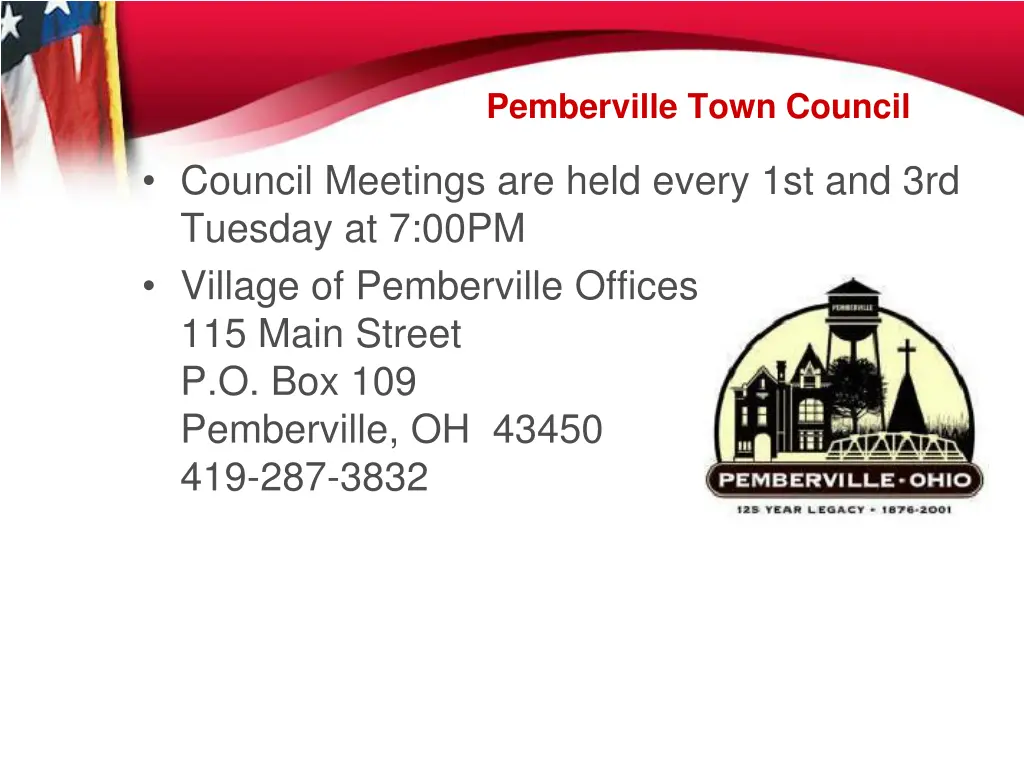 pemberville town council