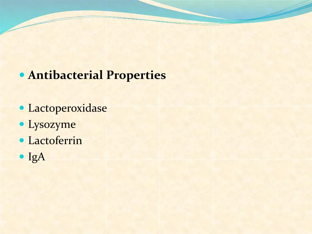 antibacterial properties