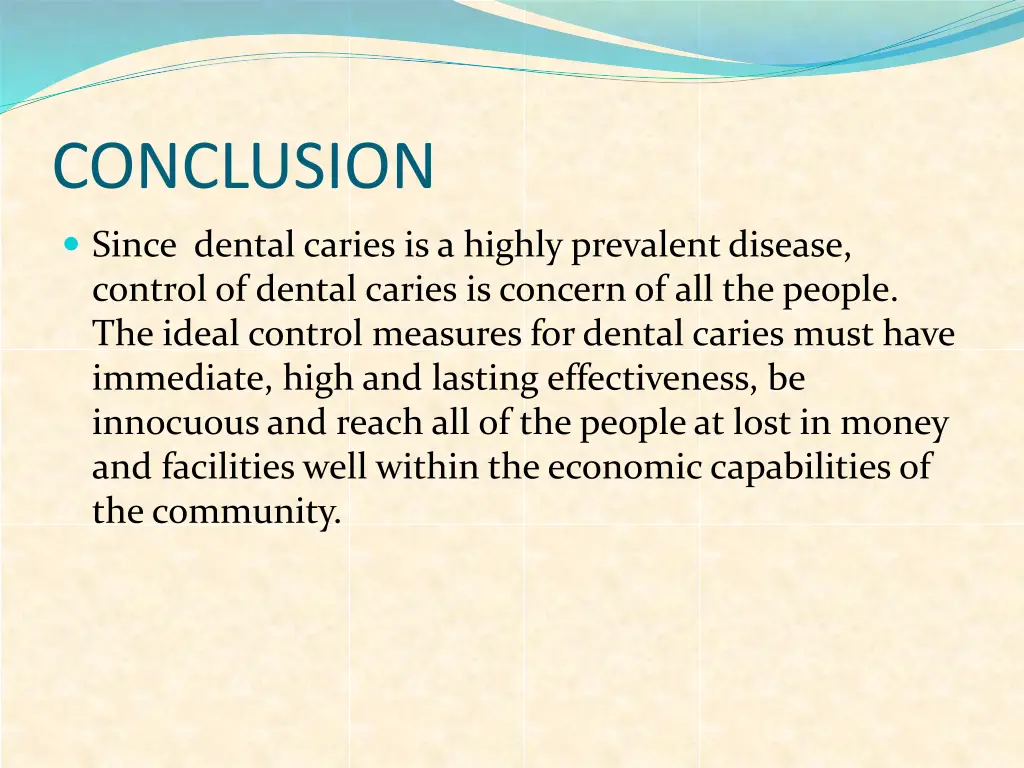 conclusion