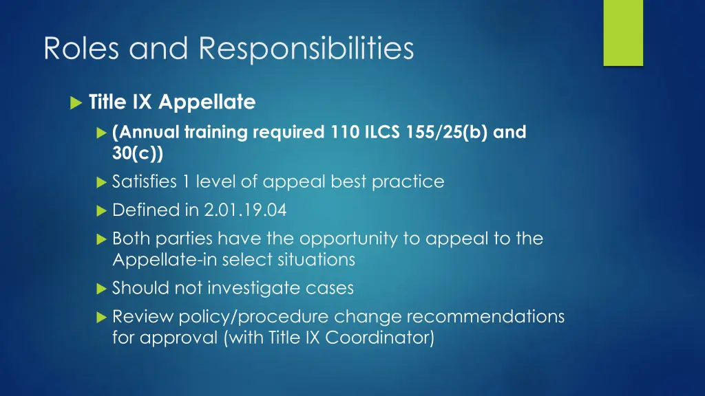roles and responsibilities 4