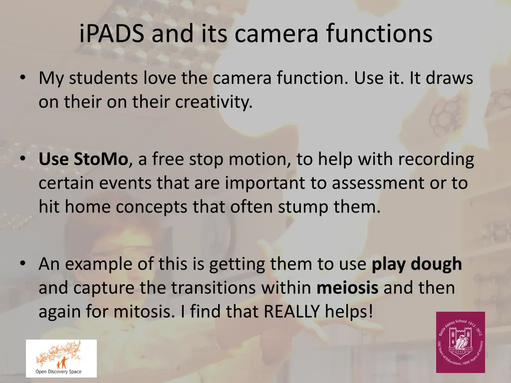 ipads and its camera functions