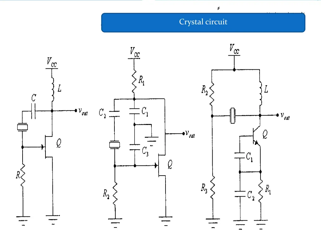 crystal circuit
