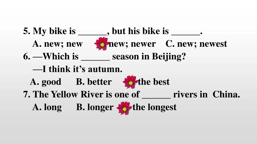 5 my bike is but his bike