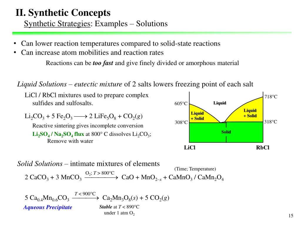 ii synthetic concepts synthetic strategies 7