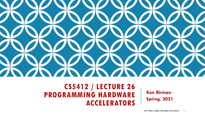 cs5412 lecture 26 programming hardware