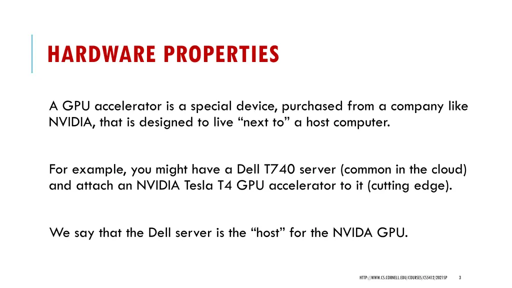 hardware properties