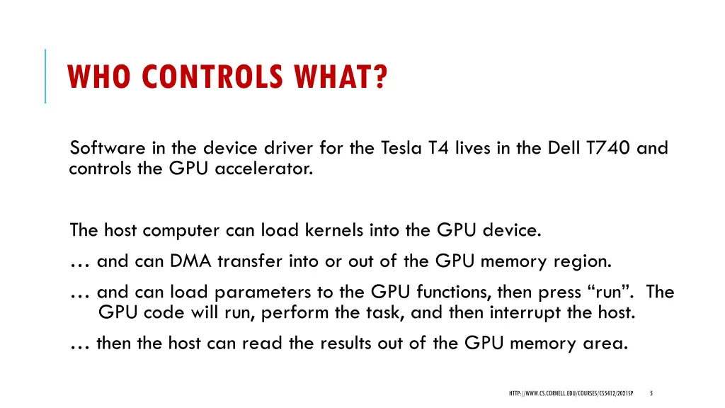 who controls what